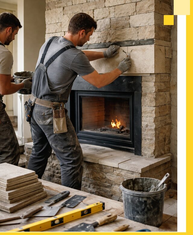 Проектирование и установка открытых каминов в Люберцах