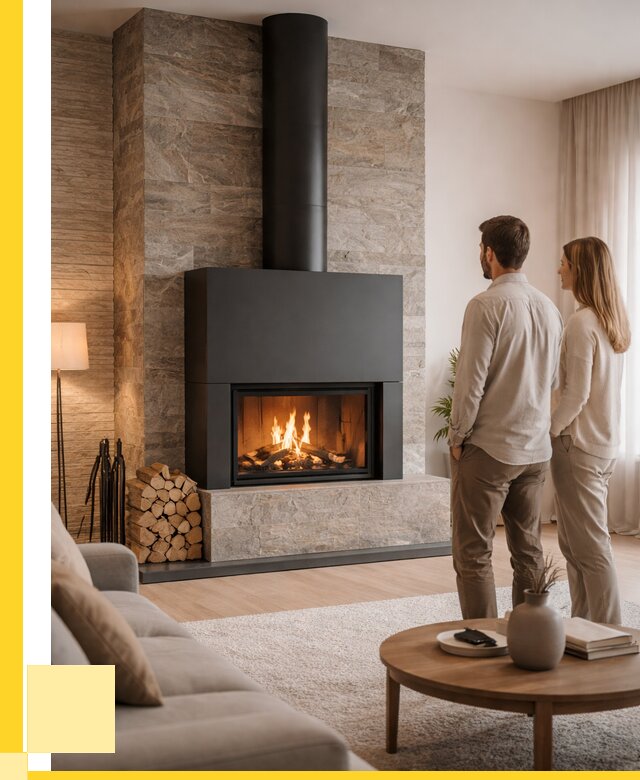 Закрытые камины под ключ в Люберцах от 126252 р., ЭриданЛюб