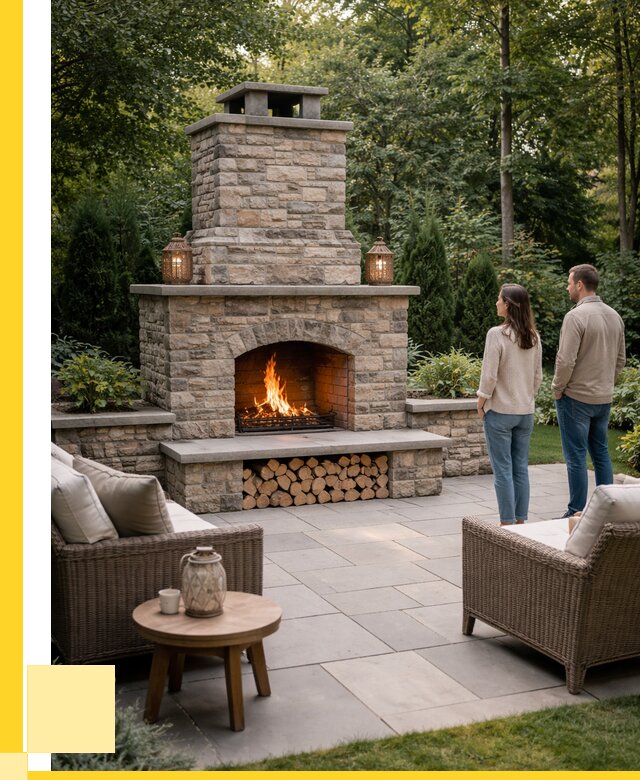 Уличные камины из кирпича в Люберцах от 157815 р. | ЭриданЛюб