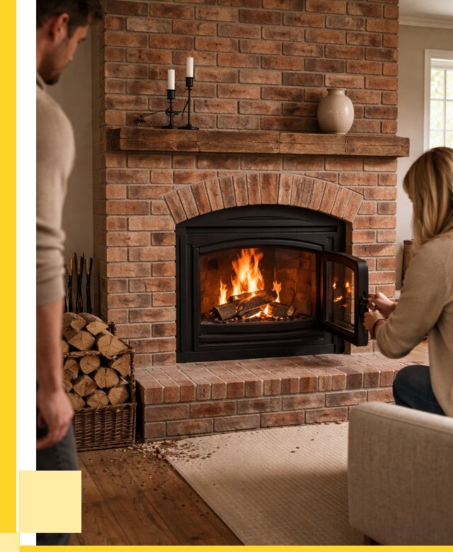 Кирпичные камины под ключ в Люберцах от 157815 р. | ЭриданЛюб