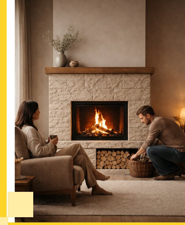 Камины для дома в Люберцах под ключ от 157815 р. | ЭриданЛюб