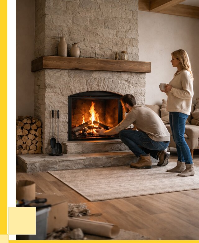 Камины для загородного дома в Люберцах от 368235 р., ЭриданЛюб