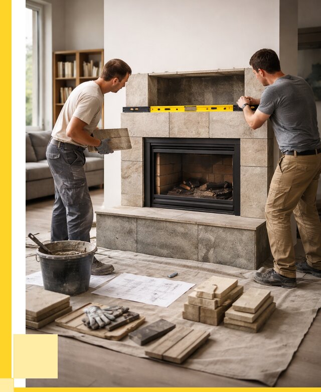 Монтаж каминов и установка в Люберцах от 47345 р. | ЭриданЛюб