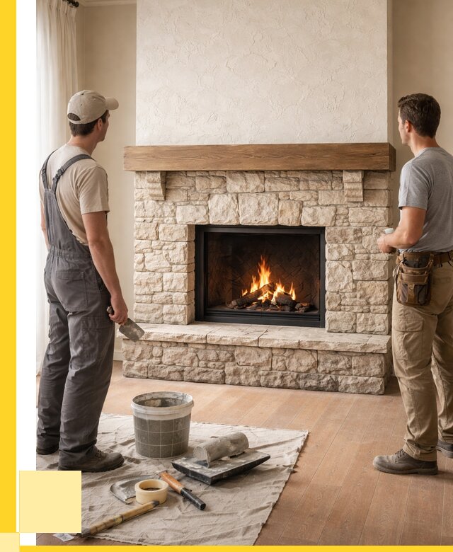 Отделка каминов в Люберцах от 6839 р. под ключ | ЭриданЛюб