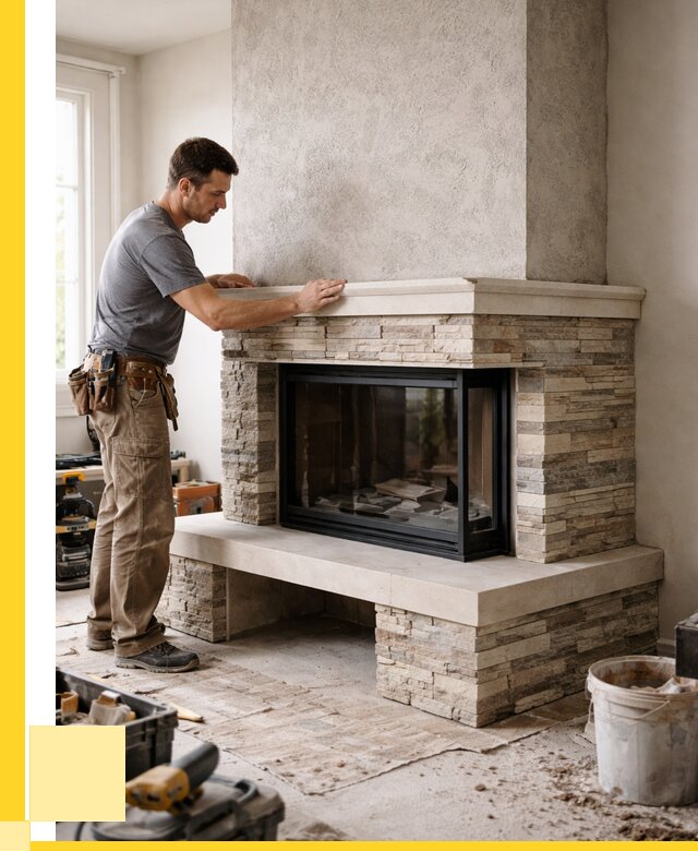 Изготовление каминов под ключ в Люберцах от 157815 р. | ЭриданЛюб