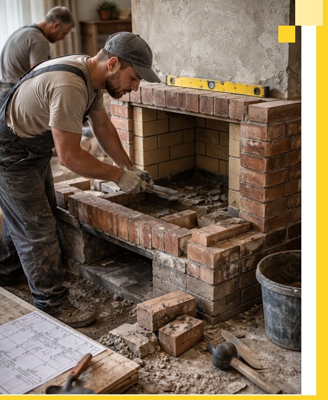 Изготовление и установка каминопечей под ключ в Люберцах