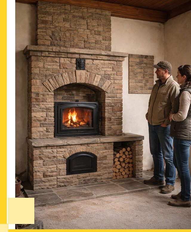 Кирпичная печь под ключ в Люберцах от 157815 р. | ЭриданЛюб