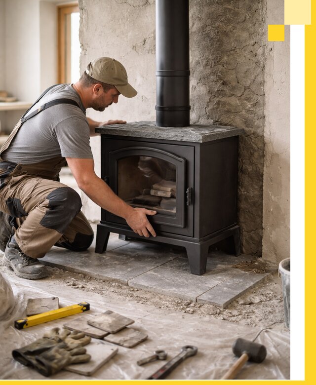 Профессиональный монтаж печей и каминов в Люберцах под ключ