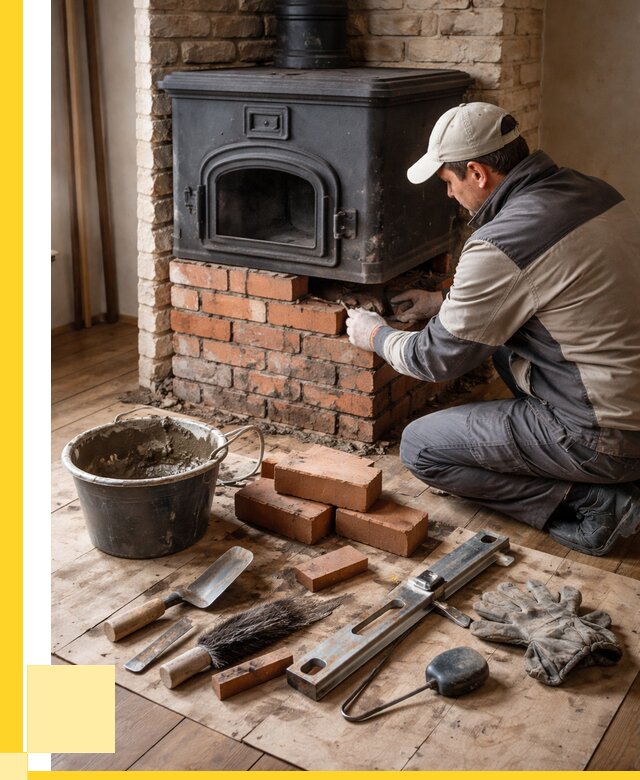 Ремонт печей в Люберцах от 12625 р., услуги печника ЭриданЛюб