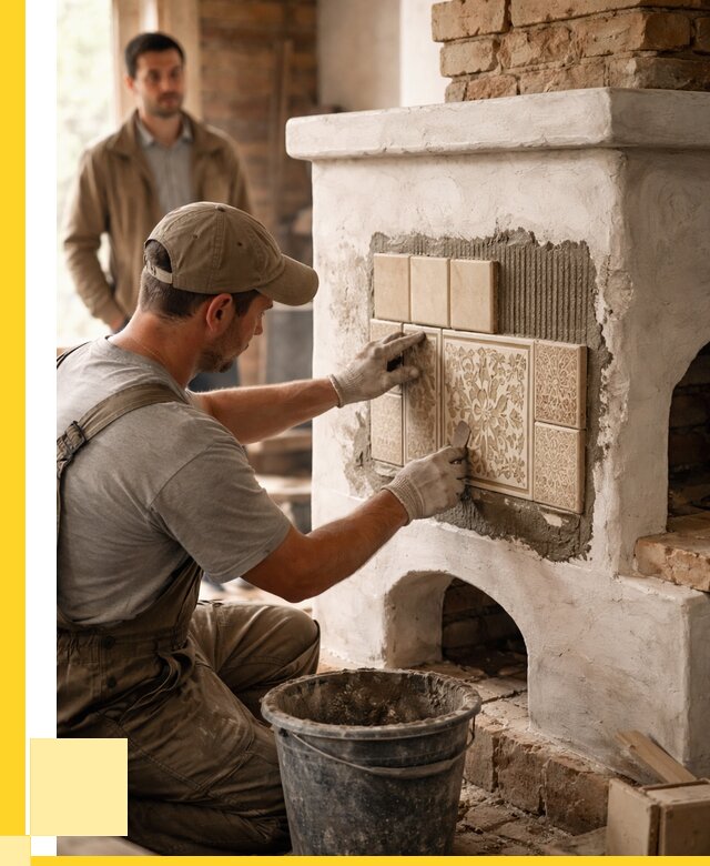 Отделка печей и банных печей в Люберцах от 36824 р. | ЭриданЛюб