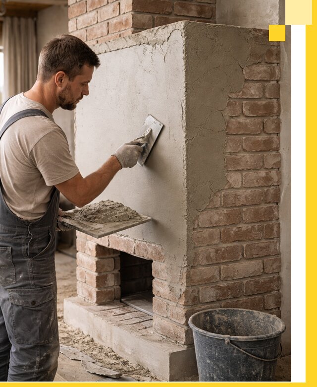 Отделка печей и облицовка каминов в Люберцах под ключ