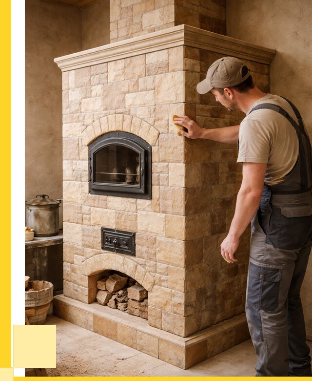 Облицовка печей в Люберцах от 4734 р. под ключ | ЭриданЛюб