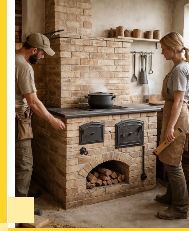 Варочно отопительные печи в Люберцах от 94689 р. | ЭриданЛюб