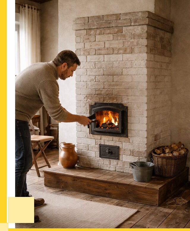 Печь голландка из кирпича в Люберцах от 89429 р. | ЭриданЛюб