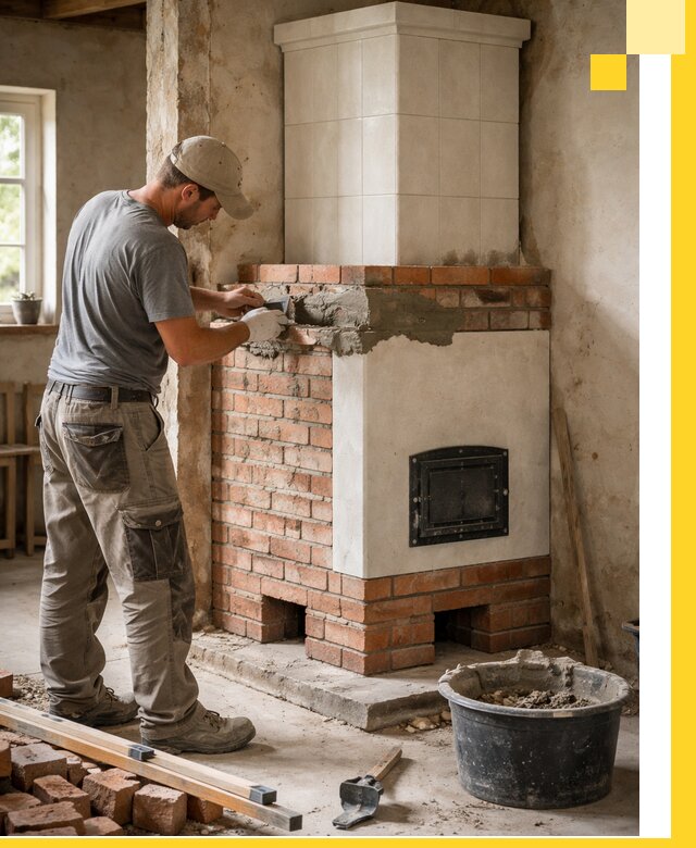 Изготовление и установка печей-голландок под ключ в Люберцах