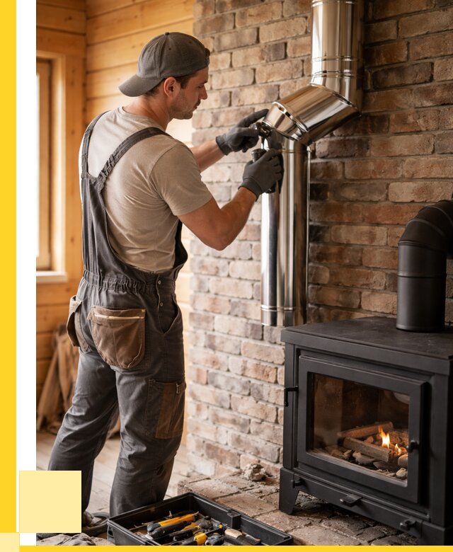 Монтаж дымоходов для печей в Люберцах от 7891 р. | ЭриданЛюб