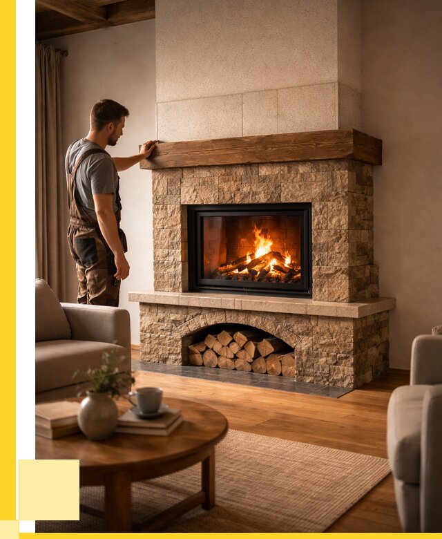 Печи камины для дома под ключ в Люберцах от 57866 р. | ЭриданЛюб