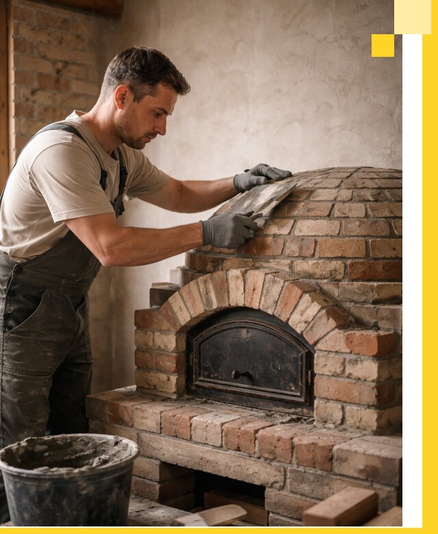 Изготовление и монтаж помпейских печей на заказ в Люберцах