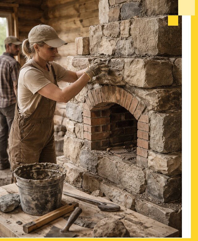 Каменные печи на заказ и монтаж в Люберцах, долговечные решения