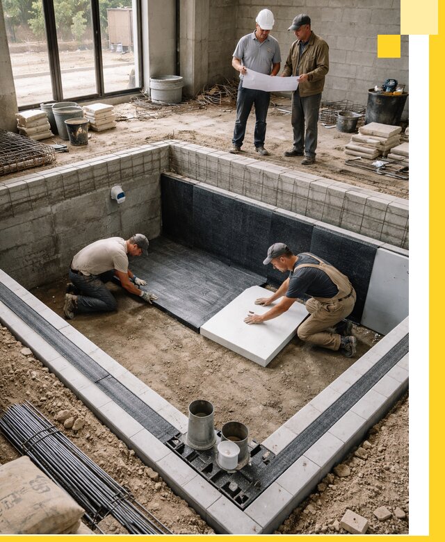 Проекты частных и общественных бассейнов под ключ в Люберцах