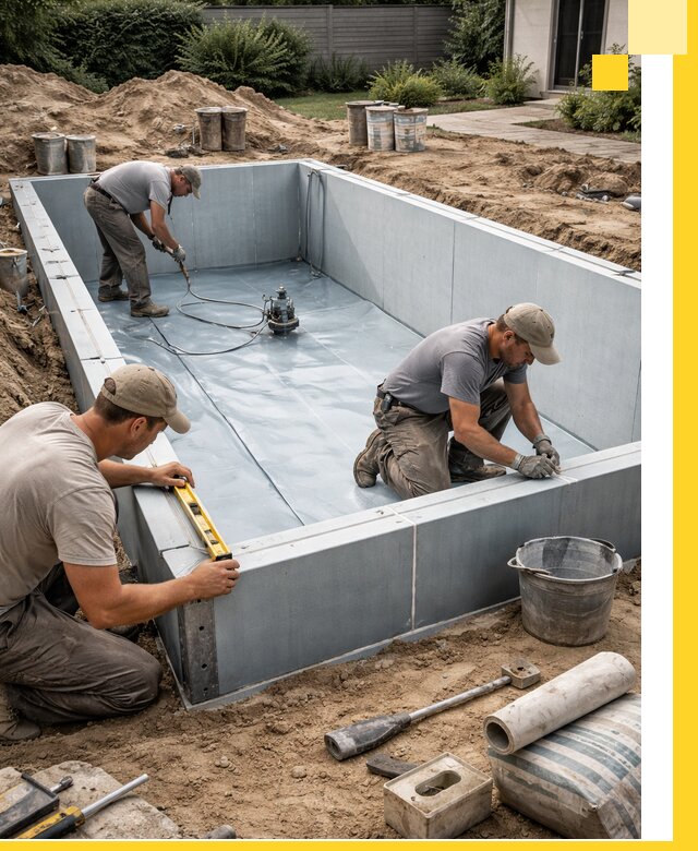 Профессиональный монтаж бассейнов под ключ в Люберцах с гарантией