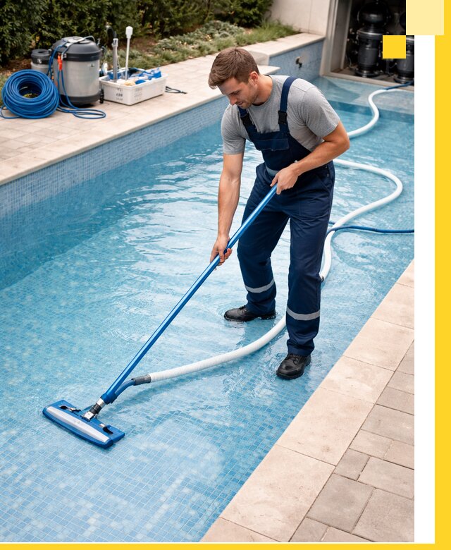 Профессиональная чистка бассейнов и фильтров в Люберцах под ключ