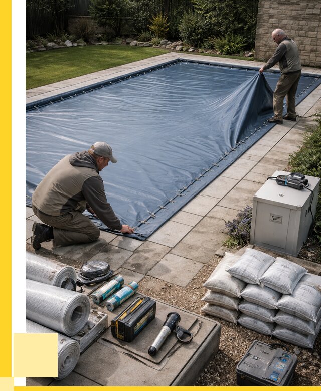 Консервация бассейнов в Люберцах под ключ от 6839 р. | ЭриданЛюб