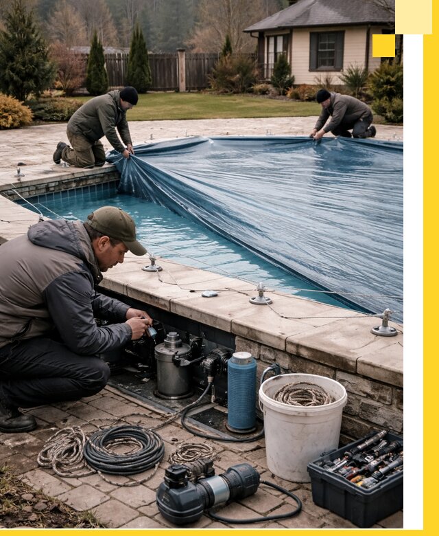 Консервация бассейнов в Люберцах: подготовка к длительному хранению