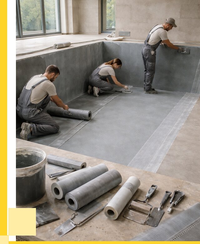 Гидроизоляция бассейнов в Люберцах от 2104 р., ЭриданЛюб