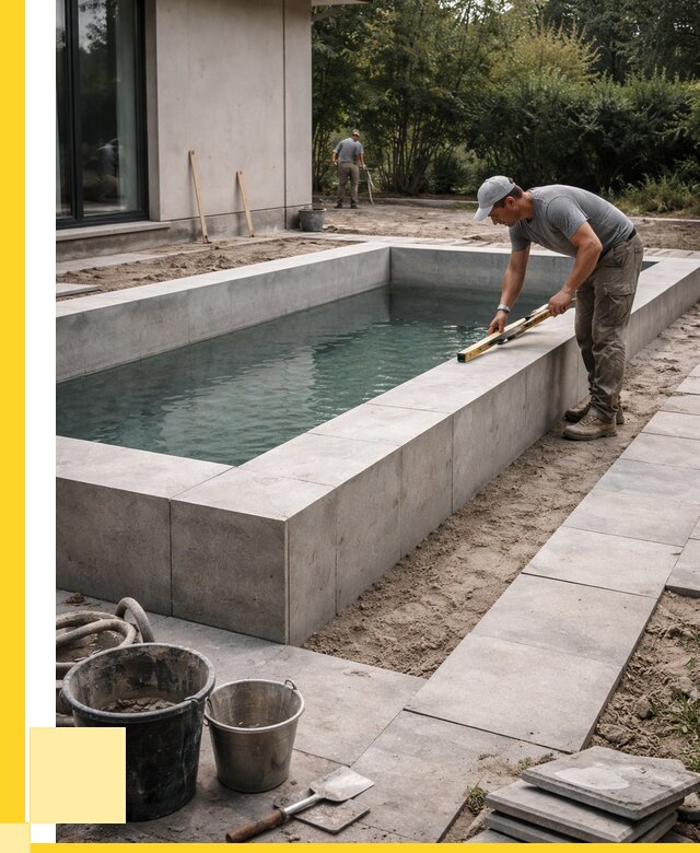 Строительство бетонного бассейна в Люберцах от 1262520 р. | ЭриданЛюб