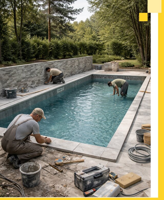 Проектирование и строительство частных бассейнов в Люберцах