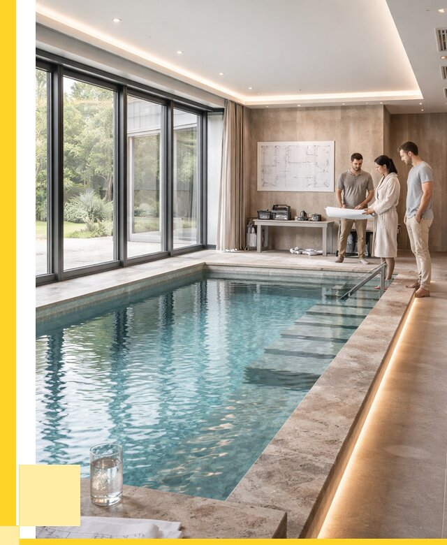 Закрытые бассейны под ключ в Люберцах от 2630250 р. | ЭриданЛюб