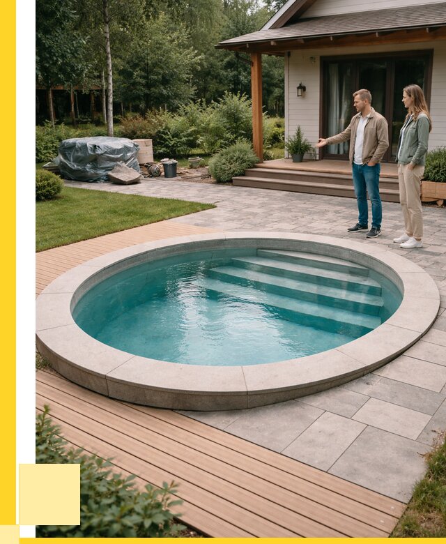 Бассейн на даче под ключ в Люберцах от 210420 р., ЭриданЛюб