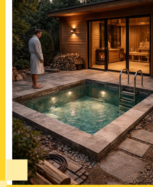 Бани с бассейном под ключ в Люберцах от 99950 р. | ЭриданЛюб