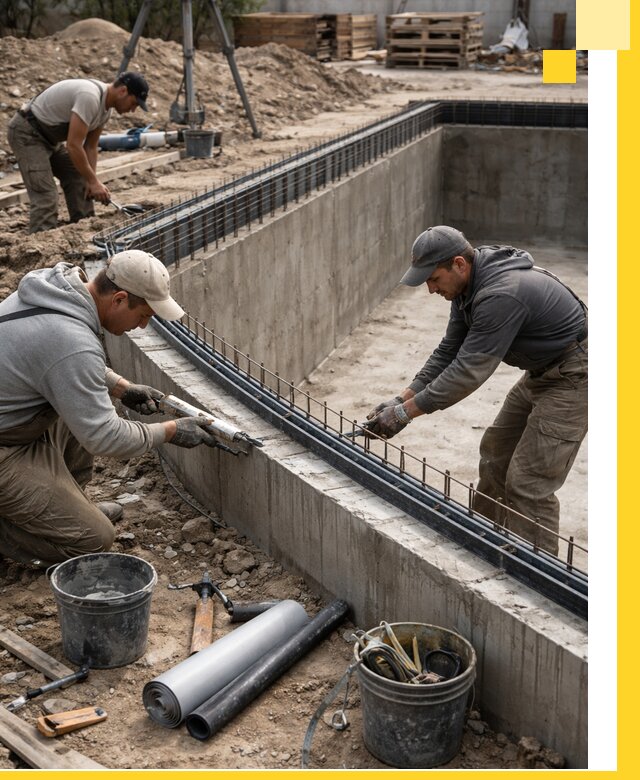 Качественный монтаж чаши бассейна в Люберцах под ключ с гарантией