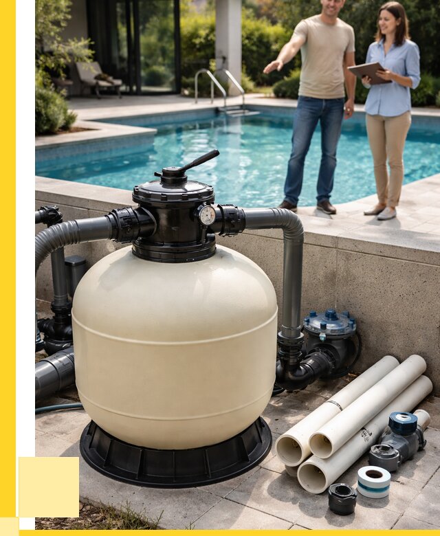 Песочные фильтры для бассейнов в Люберцах от 18938 р., ЭриданЛюб