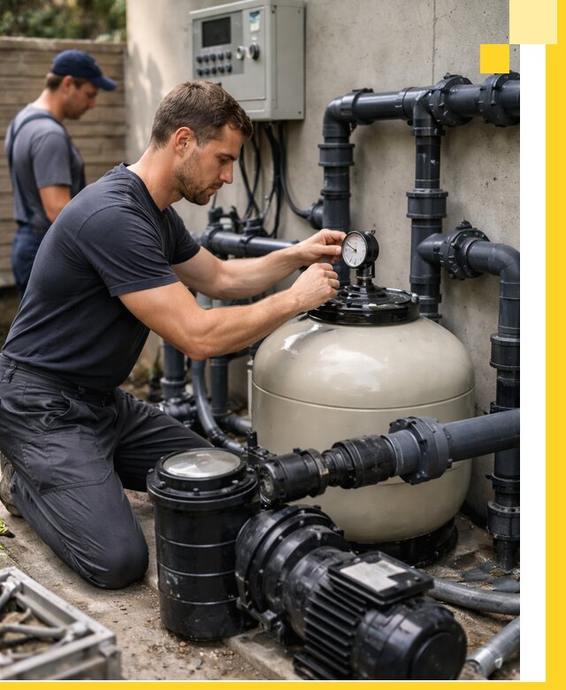 Поставка и монтаж фильтровального оборудования для бассейнов в Люберцах