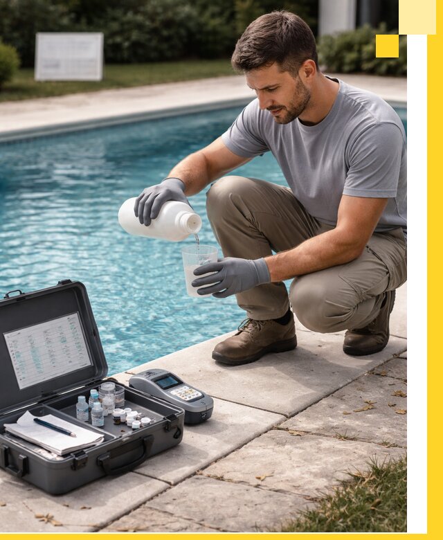 Профессиональная дезинфекция воды в бассейне в Люберцах