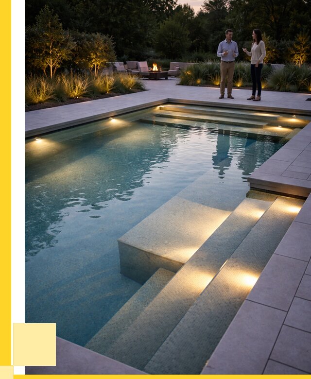 Освещение бассейнов в Люберцах под ключ от 26303 р. | ЭриданЛюб