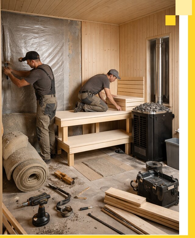 Проекты саун под ключ в Люберцах дизайн и строительство