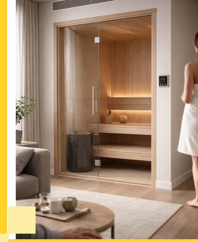 Сауна в квартире под ключ в Люберцах от 126252 р. ЭриданЛюб