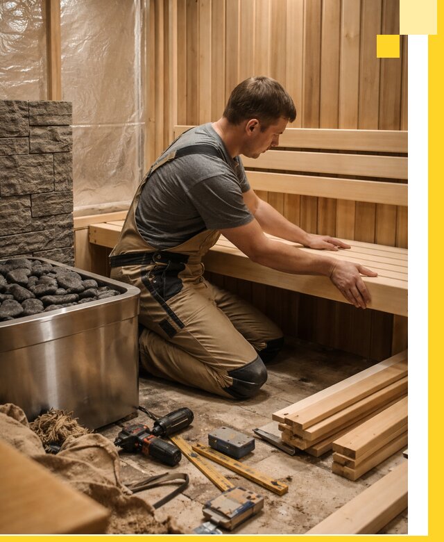 Сауны для дома под ключ с проектированием и монтажом в Люберцах