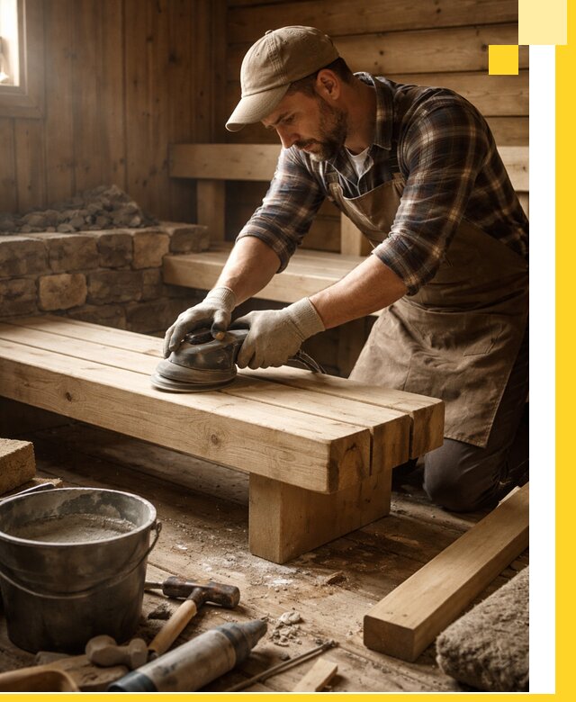 Ремонт бань под ключ в Люберцах с гарантией качества и сроков