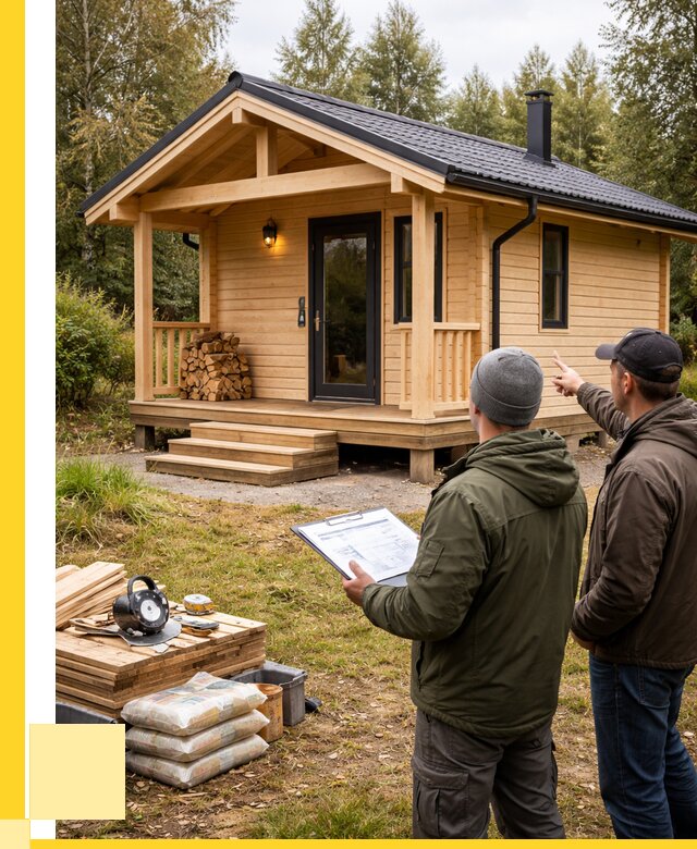 Каркасные бани под ключ в Люберцах от 315630 р. | ЭриданЛюб