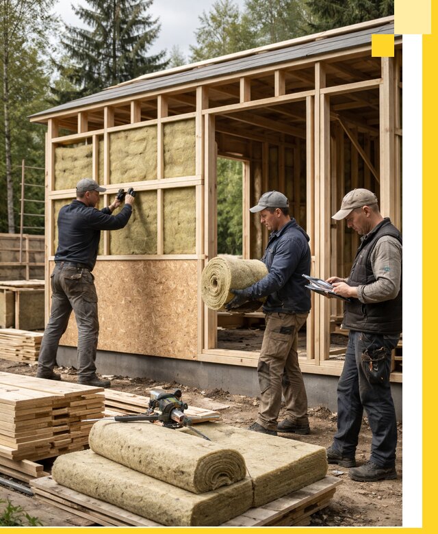 Проектирование и строительство каркасных бань в Люберцах под ключ