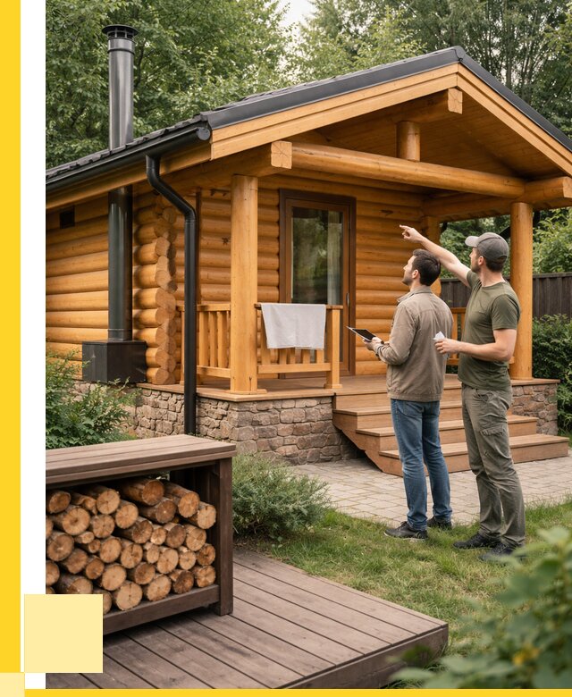 Бани для дачи под ключ в Люберцах от 263025 р. | ЭриданЛюб