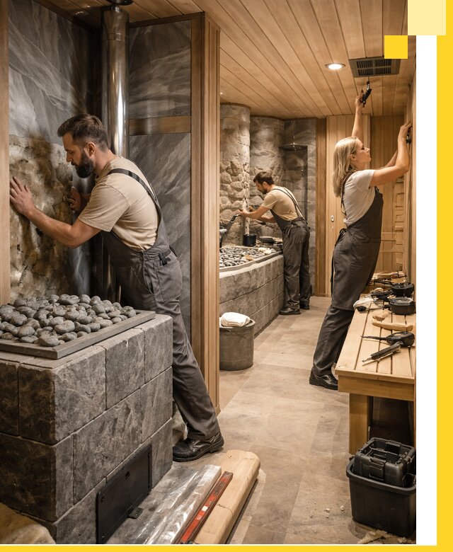 Строительство бань и SPA процедур в Люберцах под ключ и отделкой