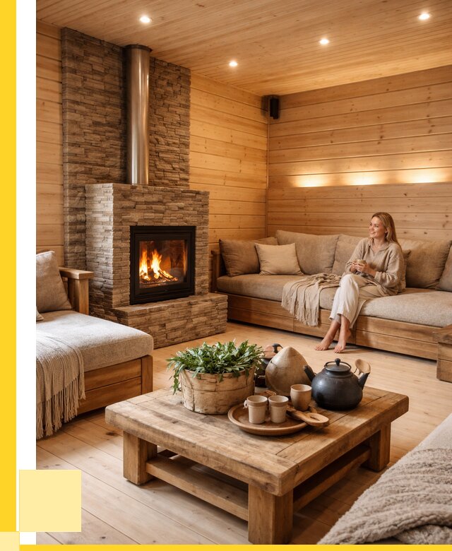 Проект бани с комнатой отдыха в Люберцах от 36824 р. | ЭриданЛюб