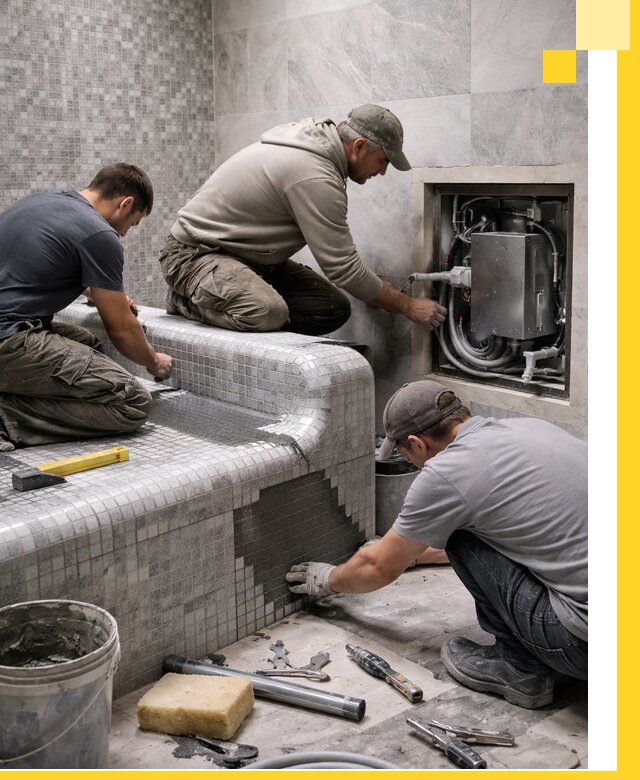 Проекты хамамов под ключ в Люберцах и дизайн и строительство