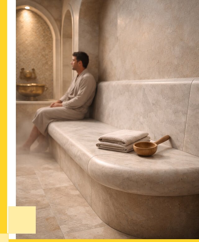 Сиденья для хамама в Люберцах под ключ от 12625 р. | ЭриданЛюб